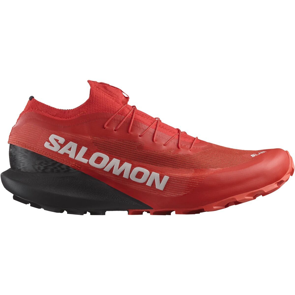 Salomon S/Lab Pulsar 3 Shoe in Fiery Red / White - Size: US 11.0/UK 10.5