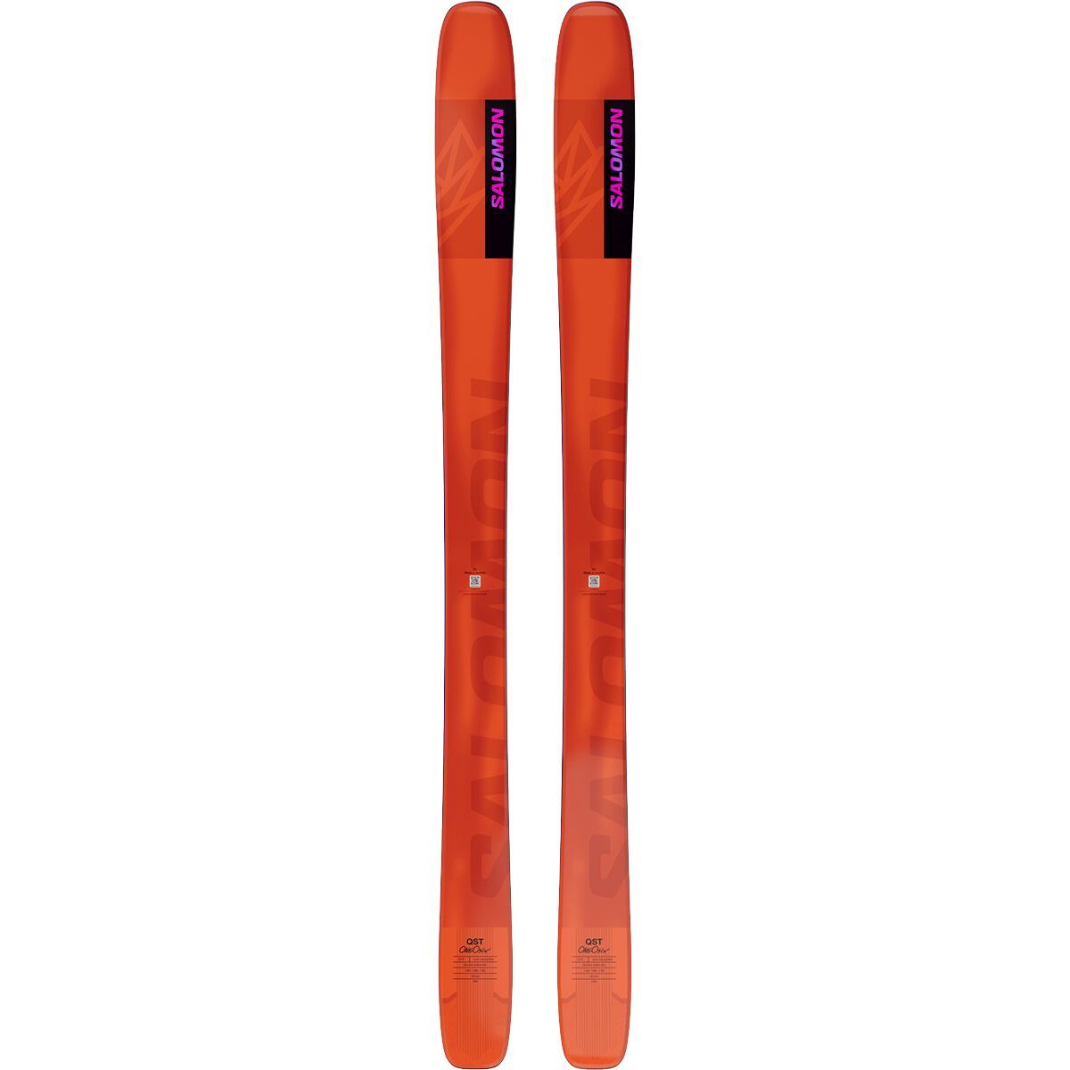 Salomon QST 106 Ski - 2025 in Neon Punch / Pastel Neon Purple 1 - Size: 157cm