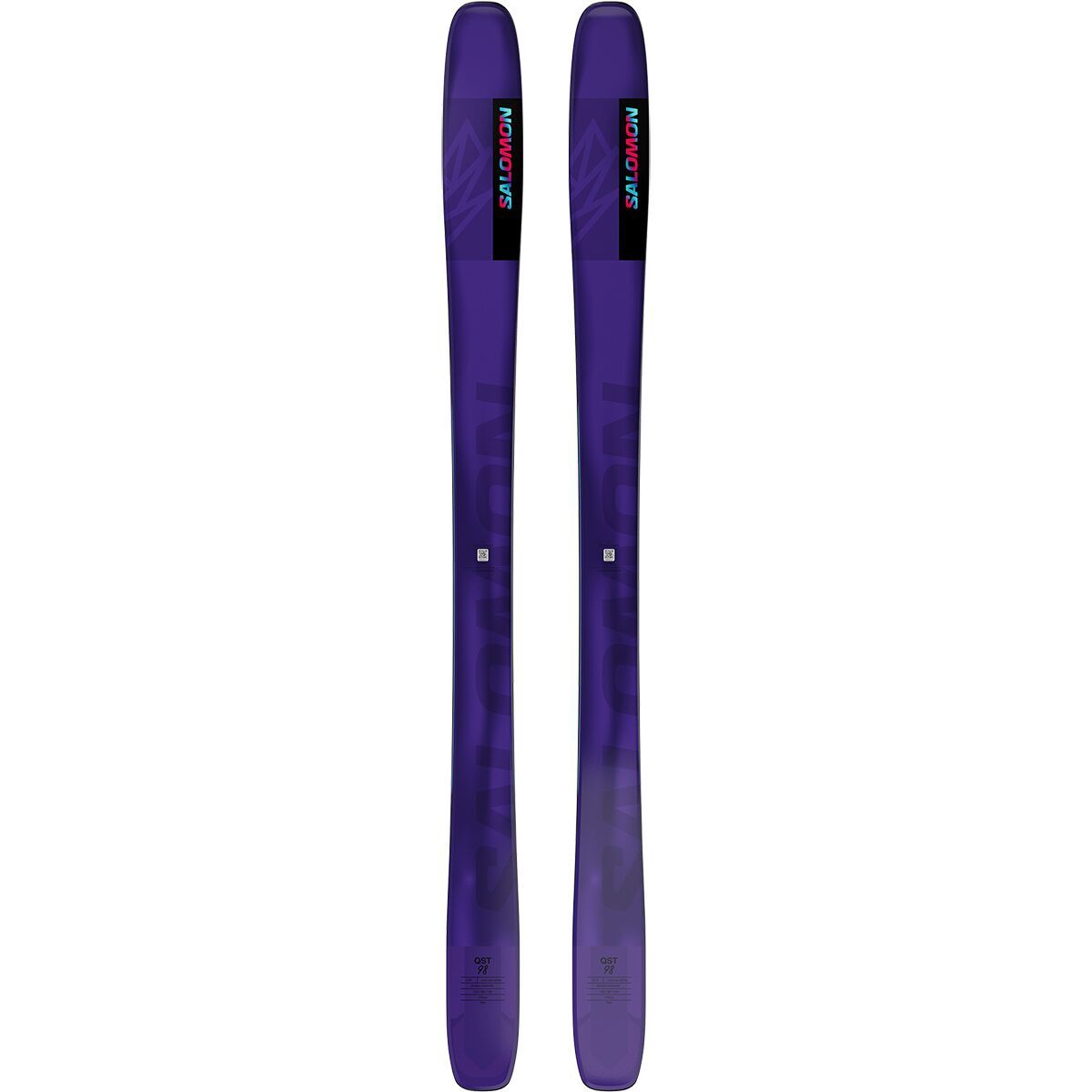 Salomon QST 98 Ski - 2025 in Tillandsia Purple / Pastel Neon Blue 3 - Size: 176cm