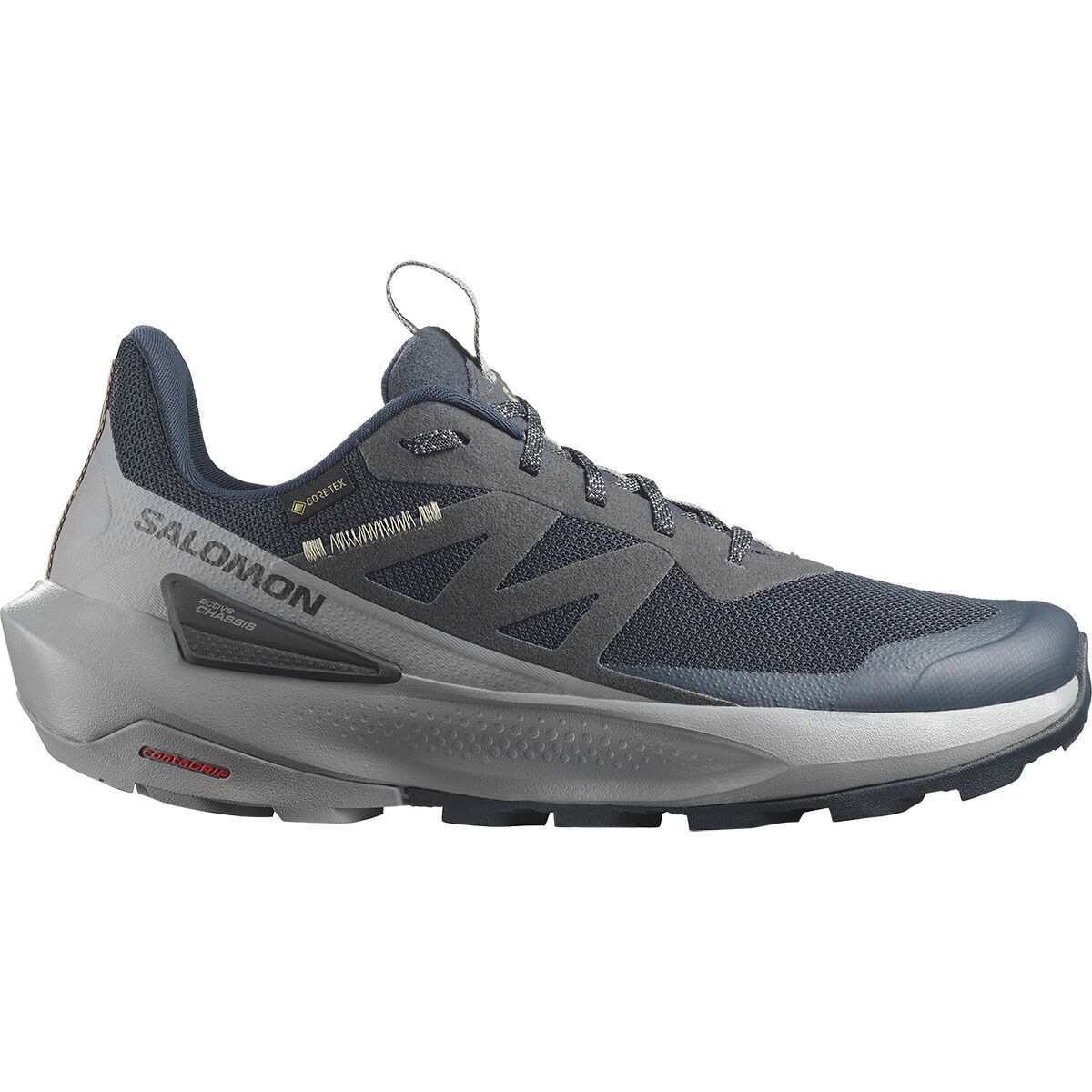 Salomon Men's Elixir Activ GTX Shoe - 2024 in Phantom / Black / Magnet - Size: US 9.0/UK8.5