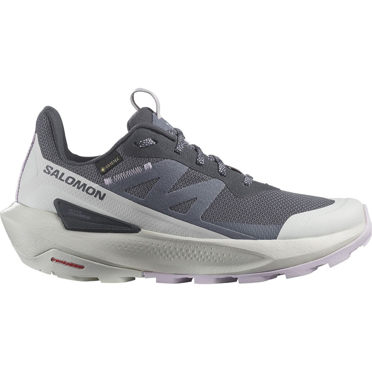 Salomon Women's Elixir Activ GTX Shoe - 2024 in Celadon Green / Glacier Gray / Phantom - Size: US 10.5/UK 9