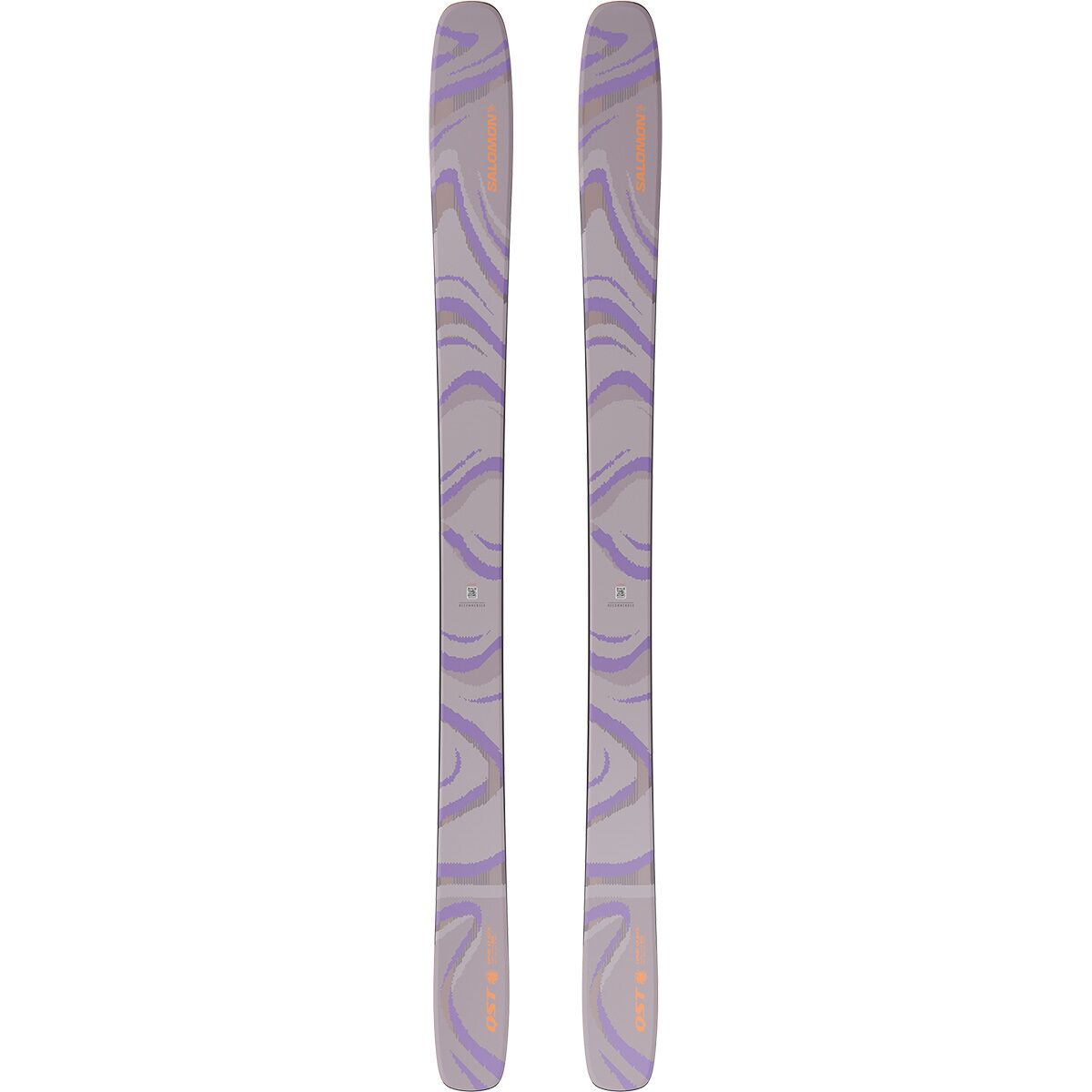 Salomon QST 106 Ski - 2027 in Nirvana / Ultra Violet / Fusion Coral - Size: 157cm