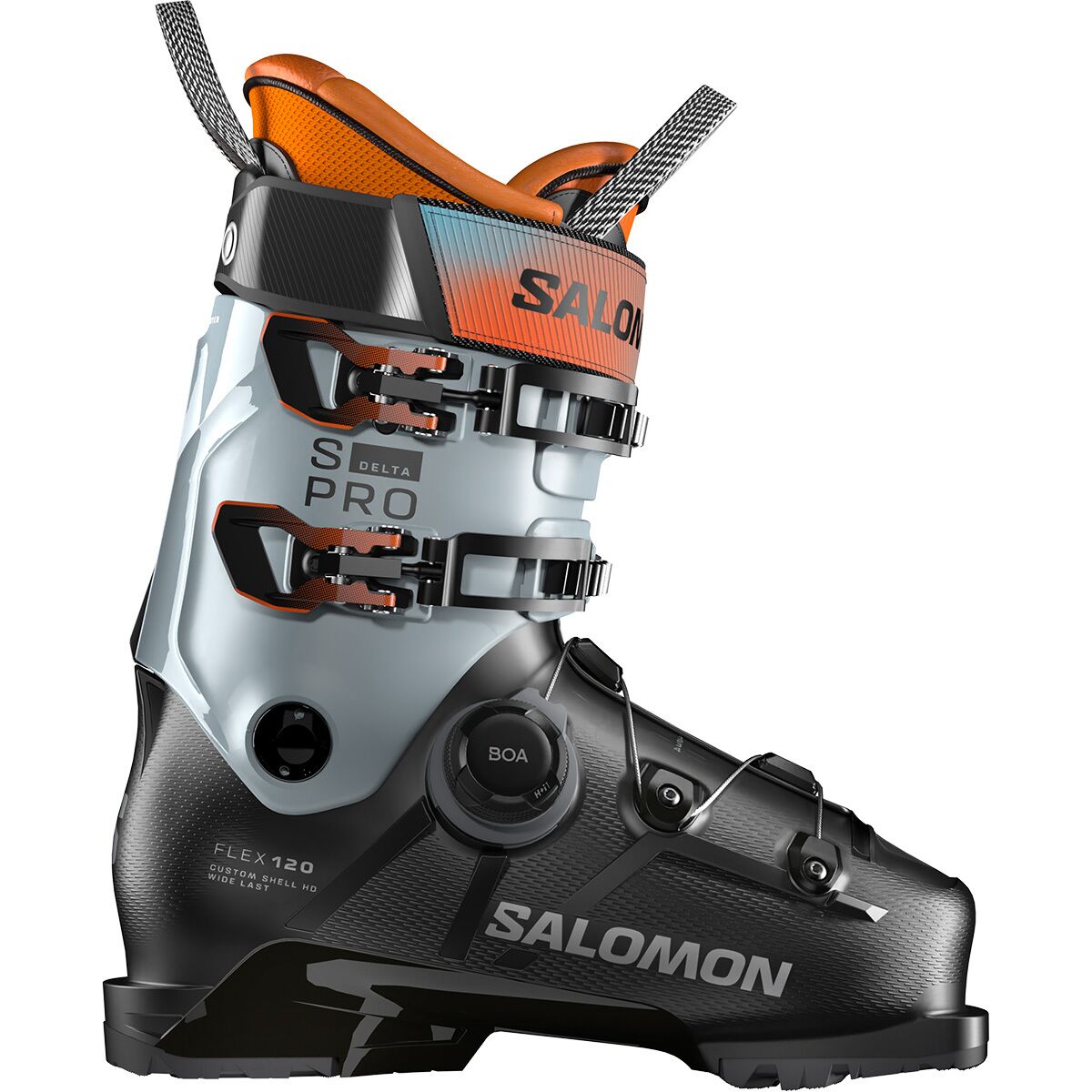 Salomon S/Pro Delta BOA 120 GW Boot - 2026 in Black / Arona / Silver Met. - Size: 29.0/29.5