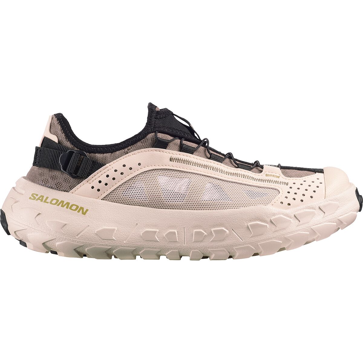 Salomon Women's Solamphibian Water Shoe in Walnut / Tapioca / Willow - Size: US 10.0/UK 8.5