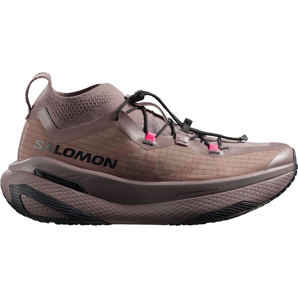 Salomon Grvl Concept Running Shoe in Iron / Black - Size: Mens 6.5/Womens 7.5