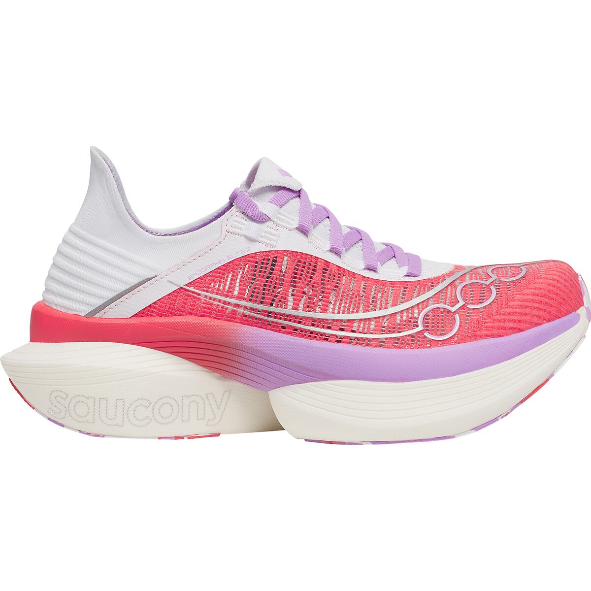 Saucony Saucony Endorphin Elite 2 Running Shoe in Coral / White - Size: 7 - $188.50 at Steep and Cheap