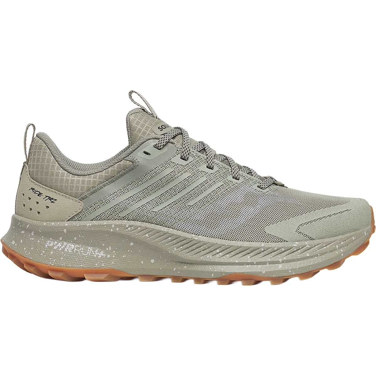 Saucony Men's Ride TR2 Trail Running Shoe in Birch / Silver - Size: