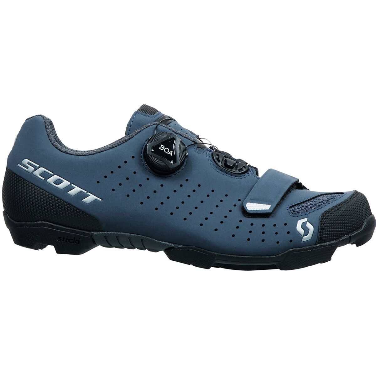 Scott Women's MTB Comp BOA Lady Cycling Shoe in Black / Light Blue - Size: 37