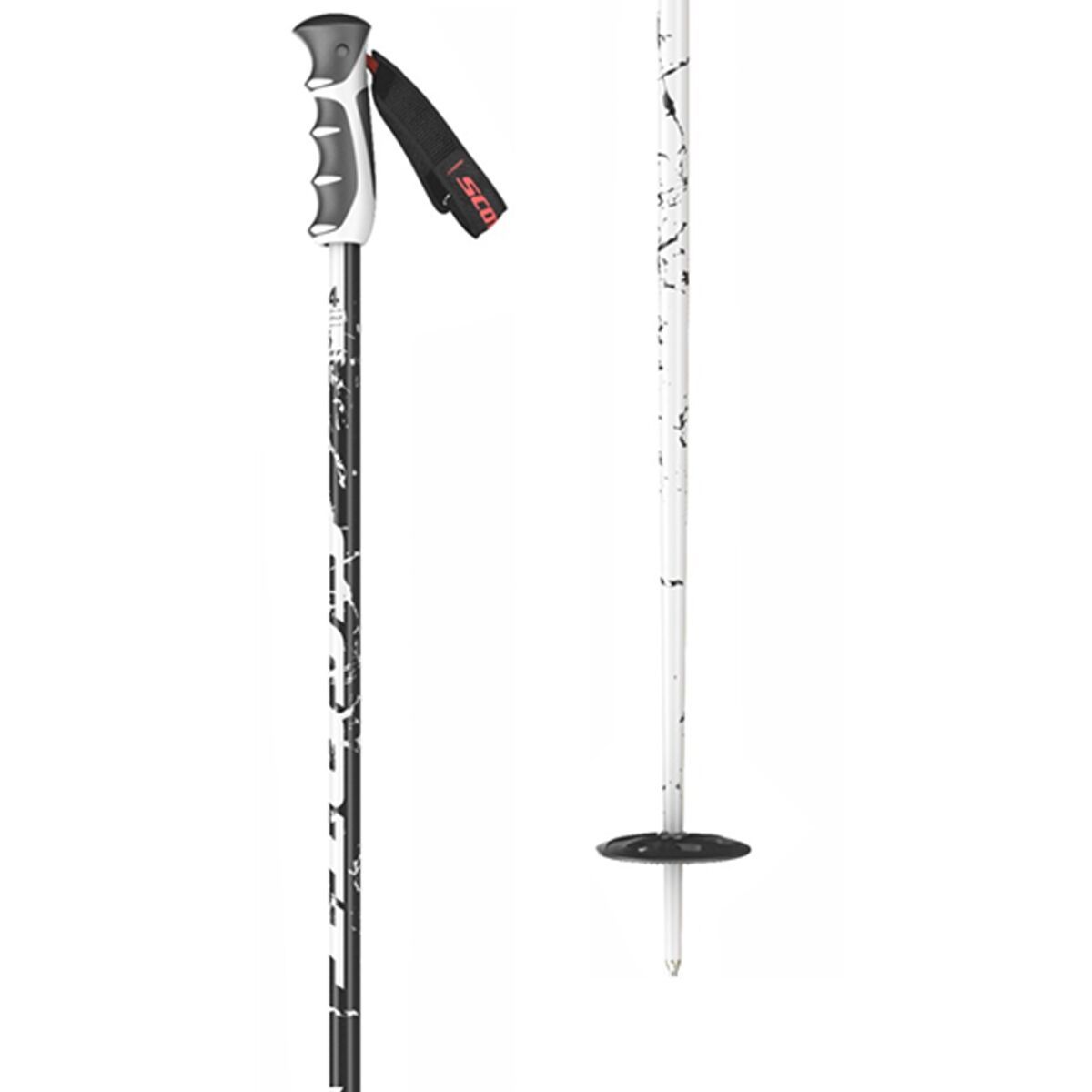 Scott Team Issue SRS Ski Poles in Black - Size: 46in