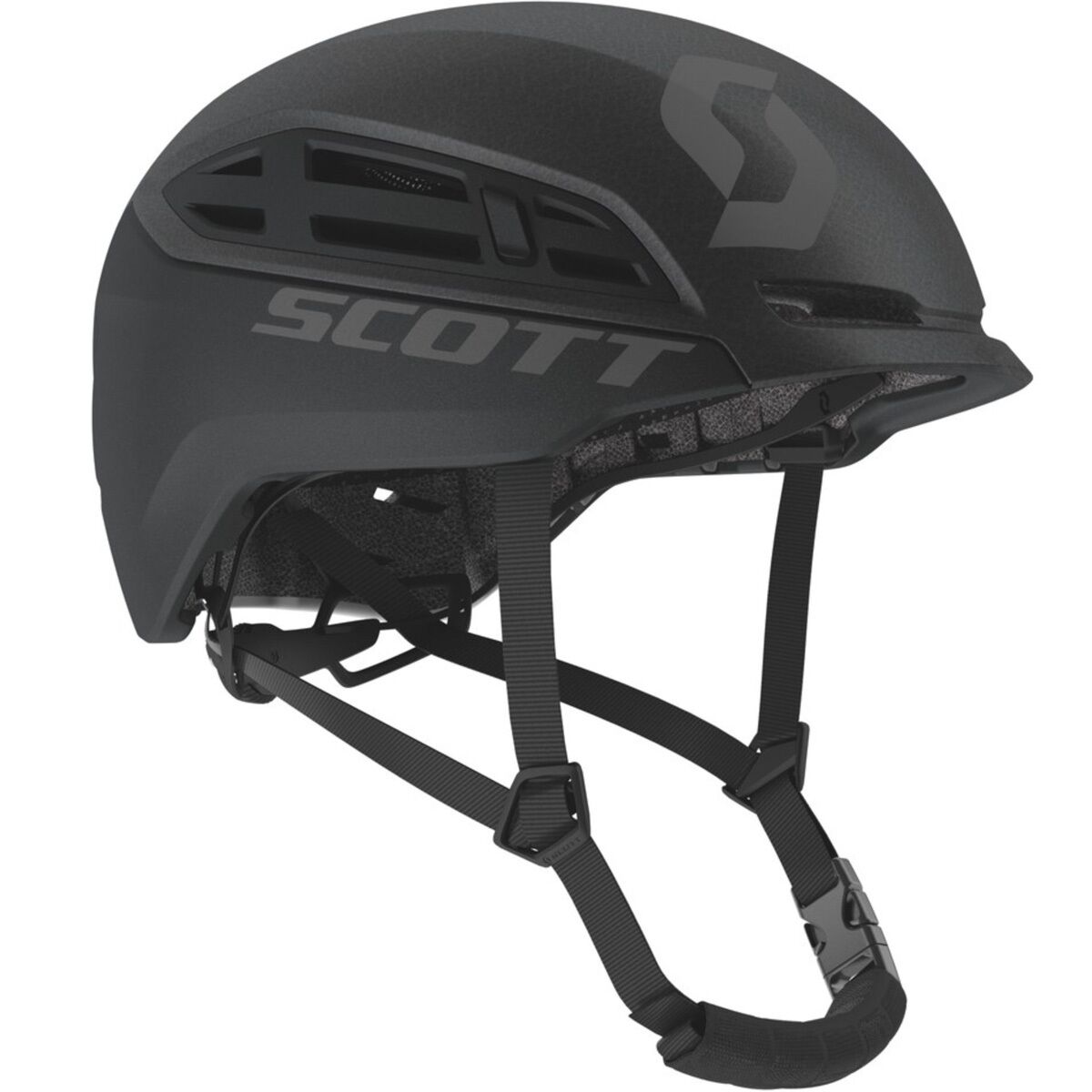 Scott Scott Couloir Tour Helmet in Raw Black - Size: Small - $134.96 at Steep and Cheap