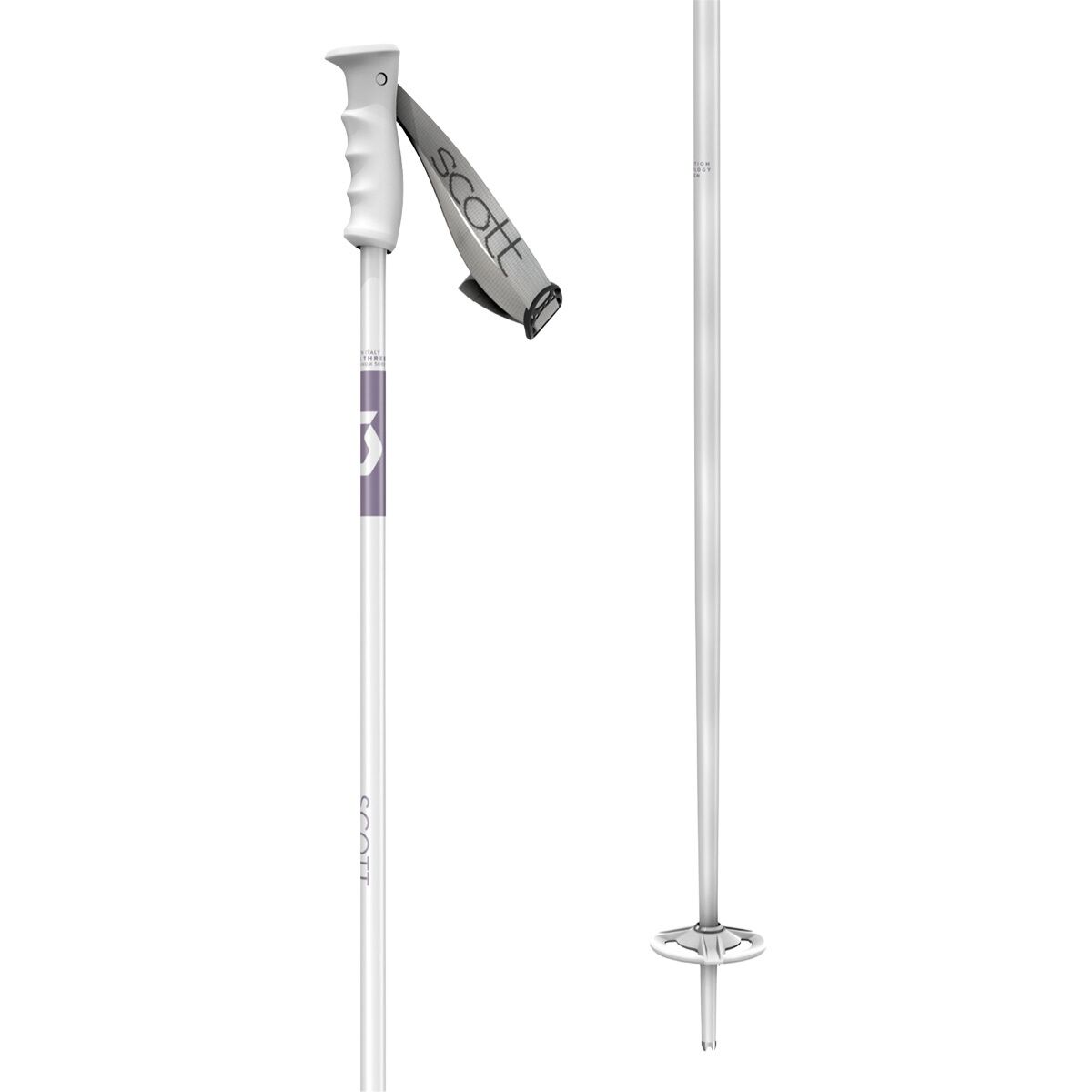 Scott Scott Kacy Ski Pole in White Pearl - Size: 44cm - $38.97 at Steep and Cheap