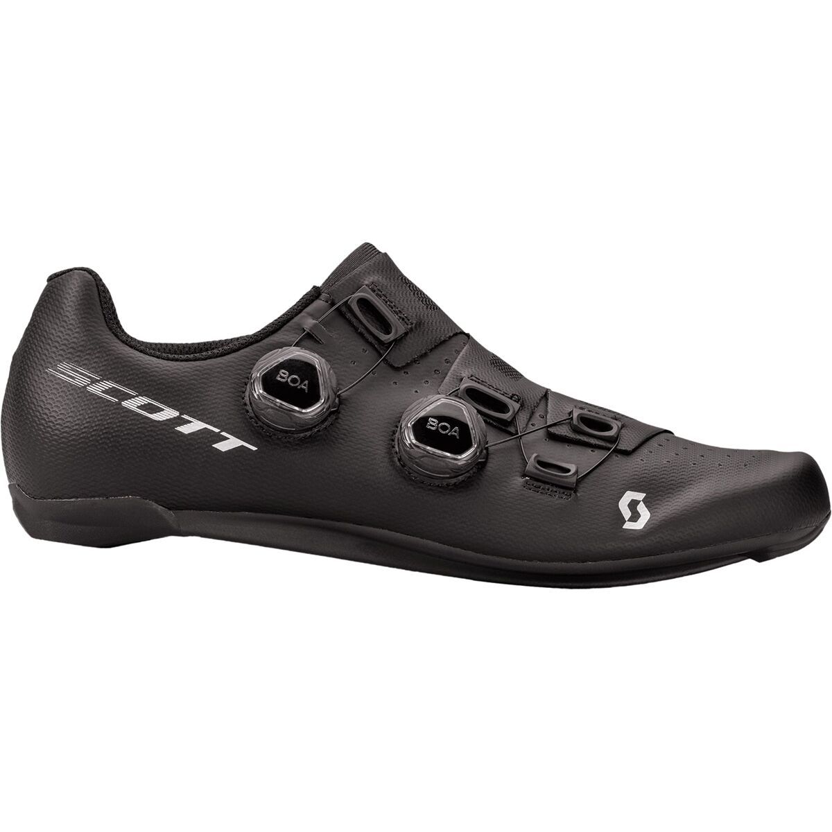 Scott Men's Road RC Python LE Cycling Shoe in Satin Black / White - Size: 48