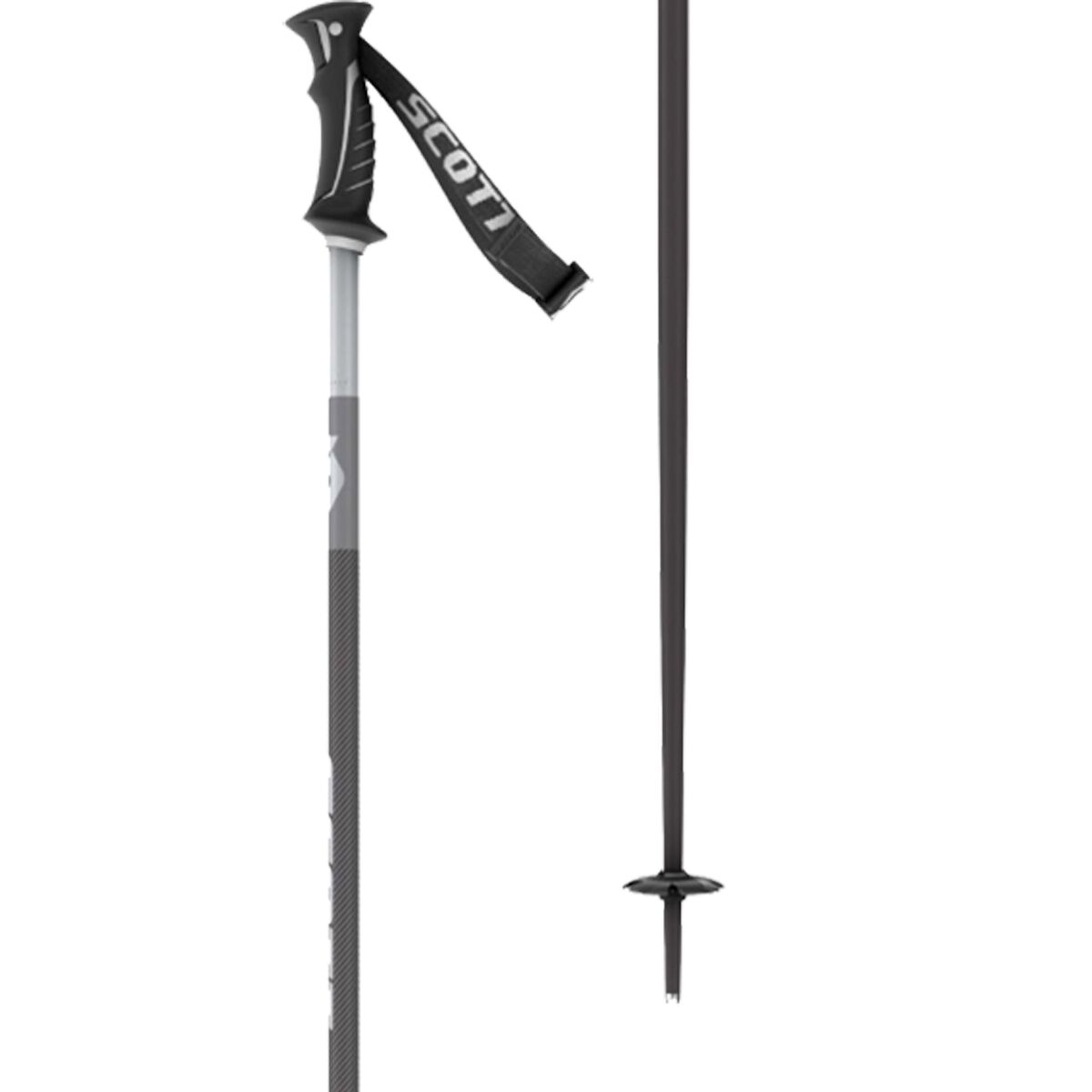 Scott Scott Decree Ski Poles in Black - Size: 48in(120cm) - $37.50 at Steep and Cheap