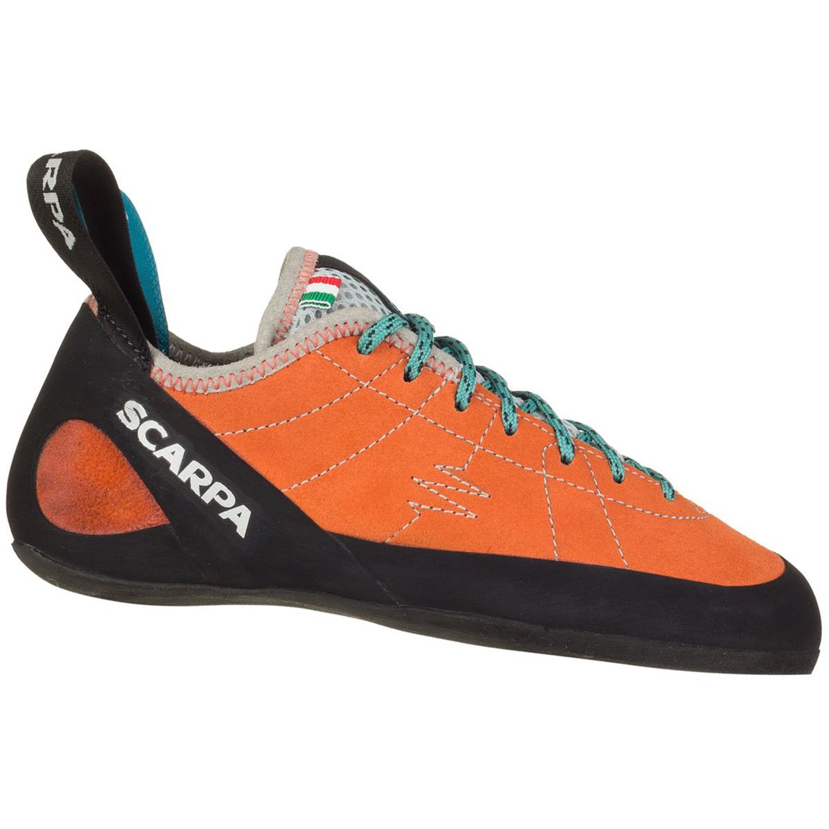 Scarpa Women's Helix Climbing Shoe in Coral Red - Size: 38.5