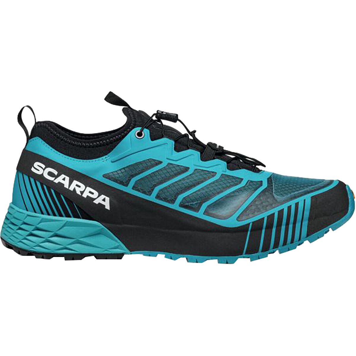Scarpa Scarpa Men's Ribelle Run Trail Running Shoe in Azure / Black - Size: 46.5 - $116.32 at Steep and Cheap
