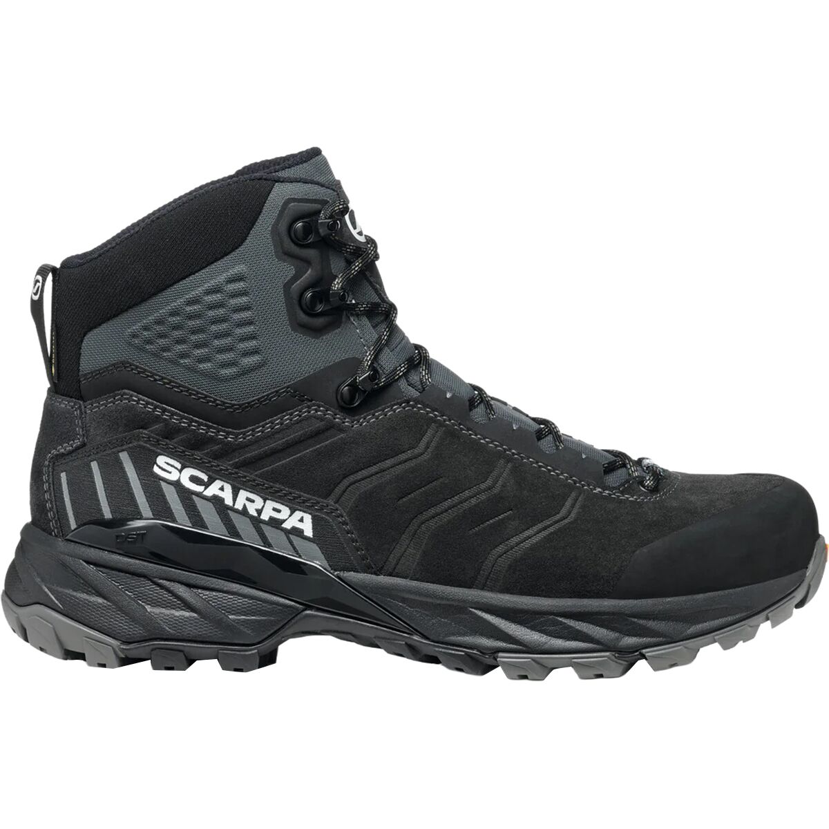 Scarpa Men's Rush TRK GTX Boot in Dark Anthracite / Black - Size: 41.5