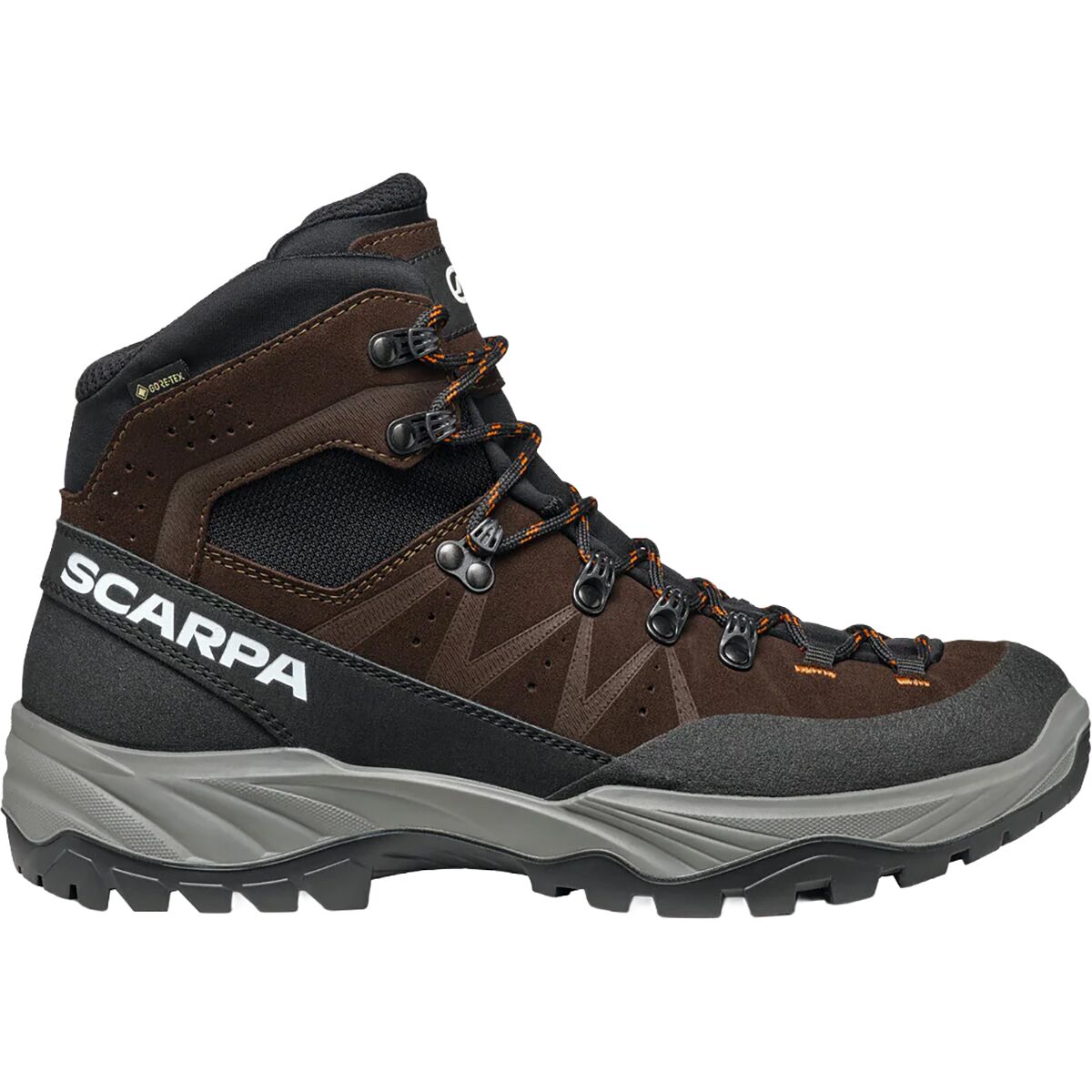 Scarpa Men's Vento GTX Boot in Mud / Orange - Size: 46.5