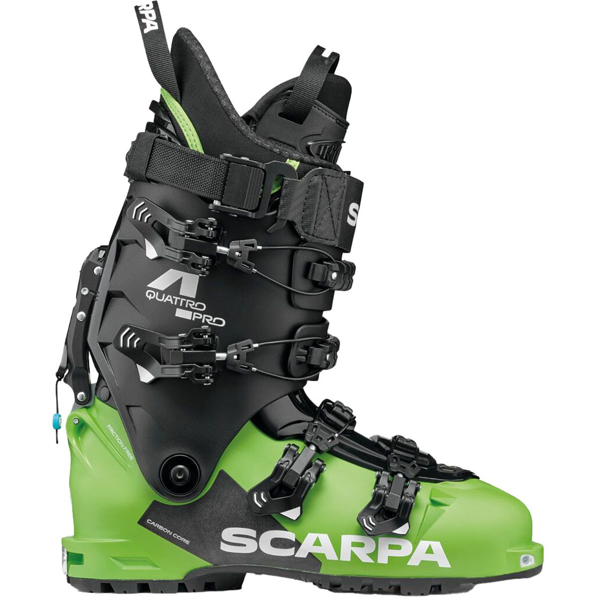 Scarpa 4-Quattro Pro Alpine Touring Boot - 2026 in Green - Size: 26