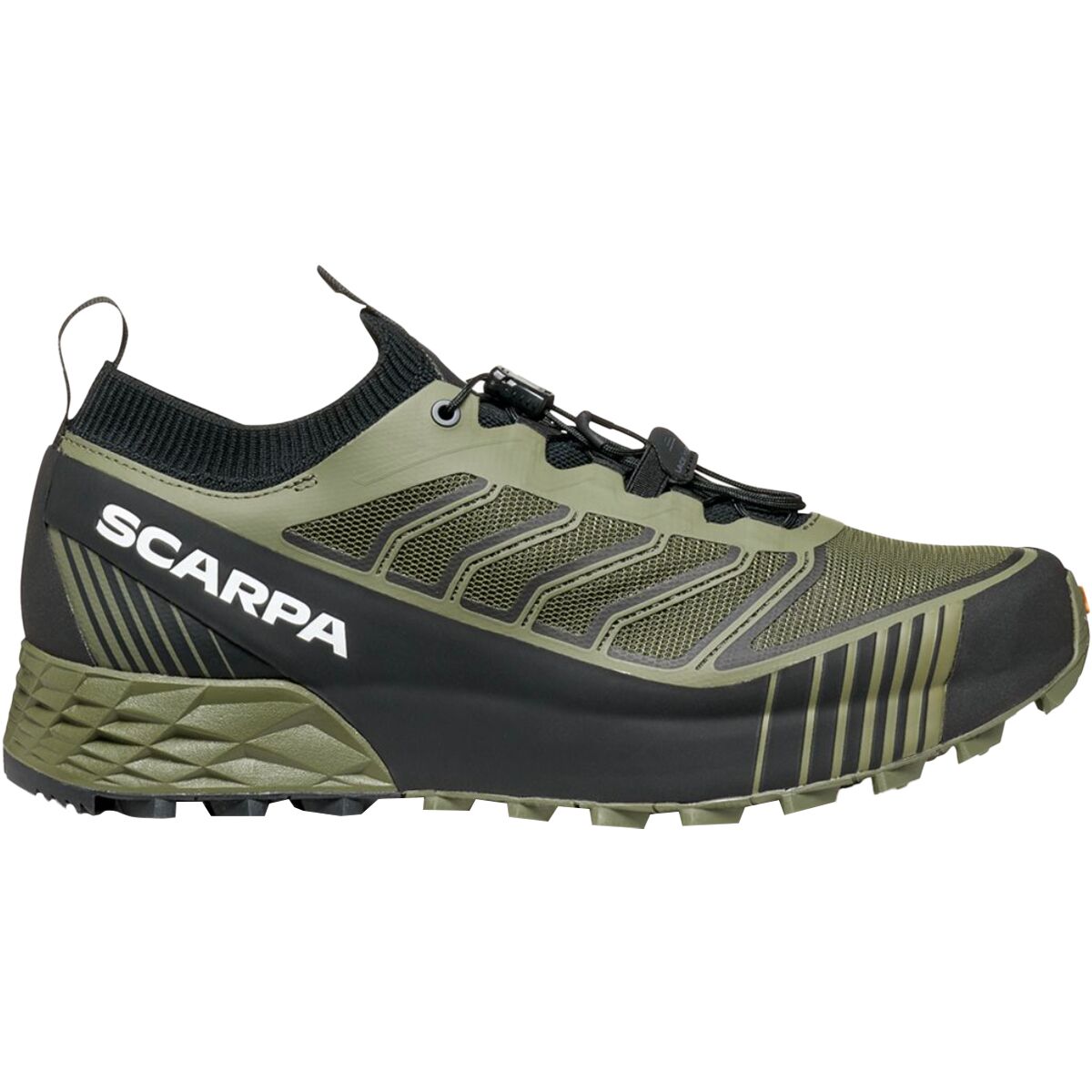 Scarpa Men's Ribelle Run 2 Trail Running Shoe in Olive - Size: