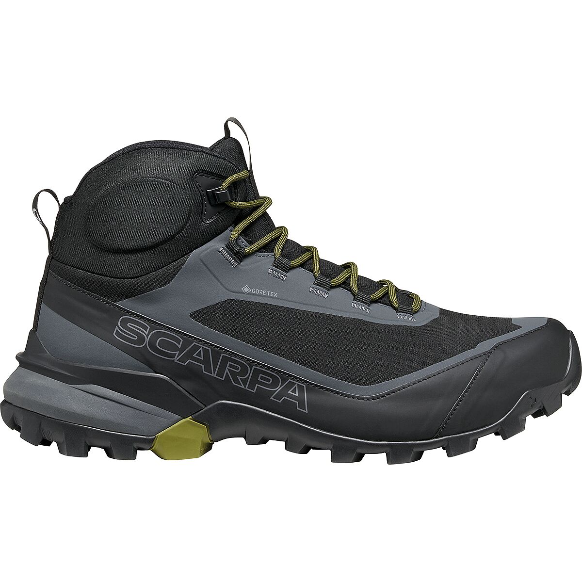 Scarpa Men's Ribelle Cross 2 Mid GTX Hiking Boot in Black / Olive - Size:
