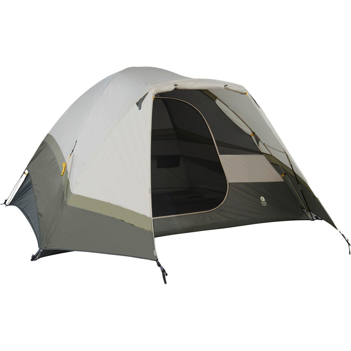 Sierra Designs Tabernash 6 Tent: 6-Person 3-Season in Green / Grey