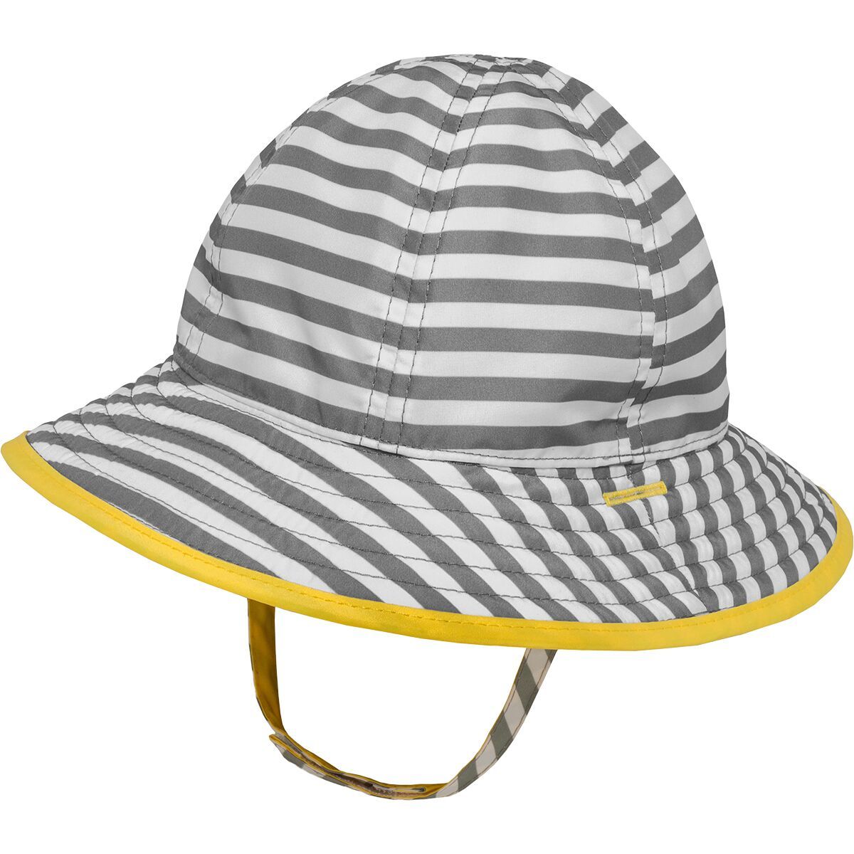 Sunday Afternoons SunSkipper Bucket Hat - Infants' in Quarry Stripe / Lemon - Size: 0-6M