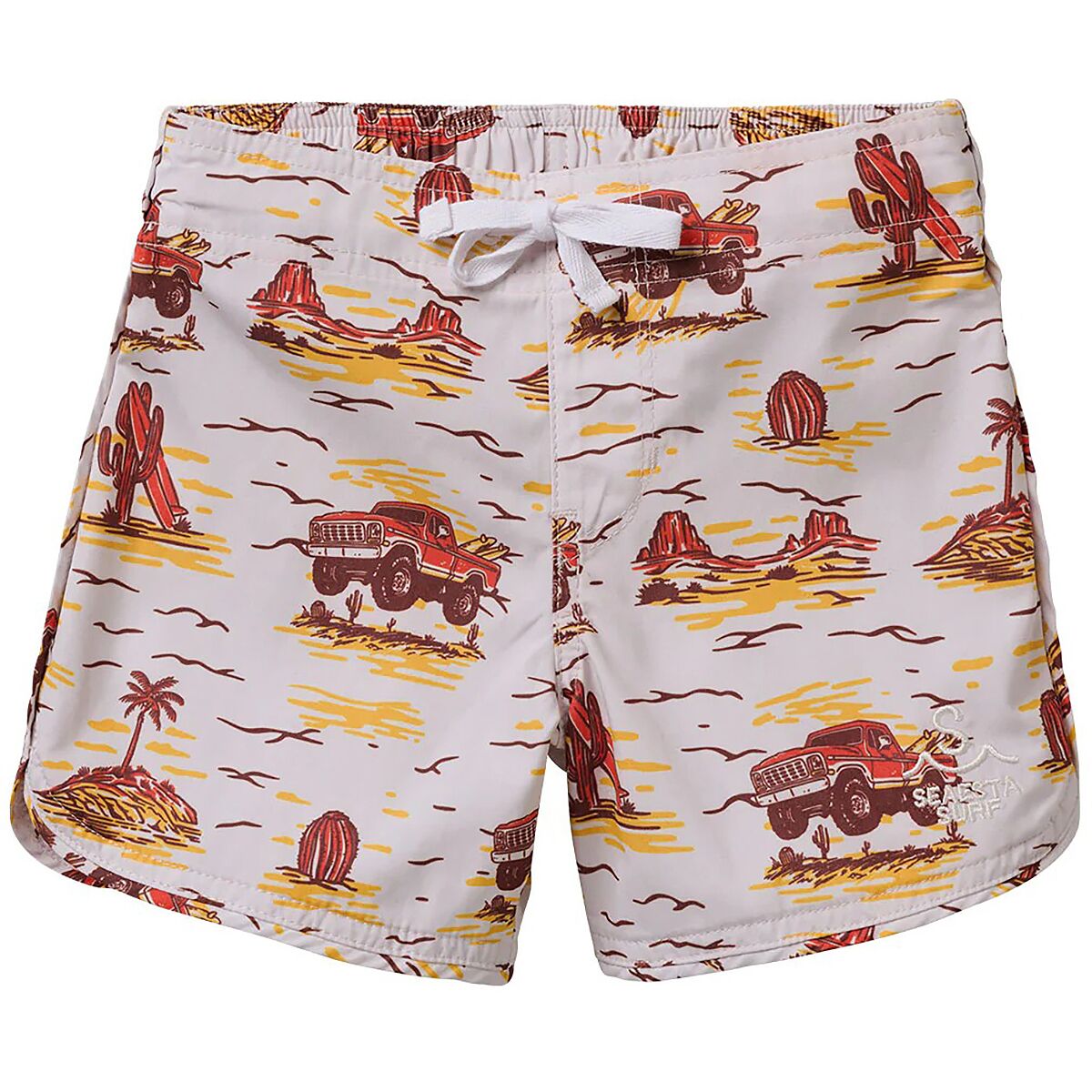 Seaesta Surf Seaesta Surf Boy's Baja Boardshort in Dunes - Size: 9 - $32.14 at SteepandCheap.com