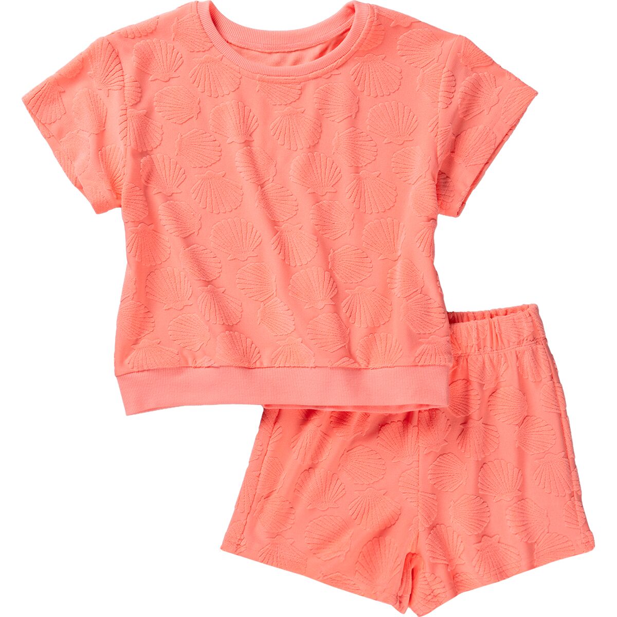 Seaesta Surf Seaesta Surf Seashell Set - Toddler Girls' in Neon Peach - Size: 2/3 - $41.89 at SteepandCheap.com