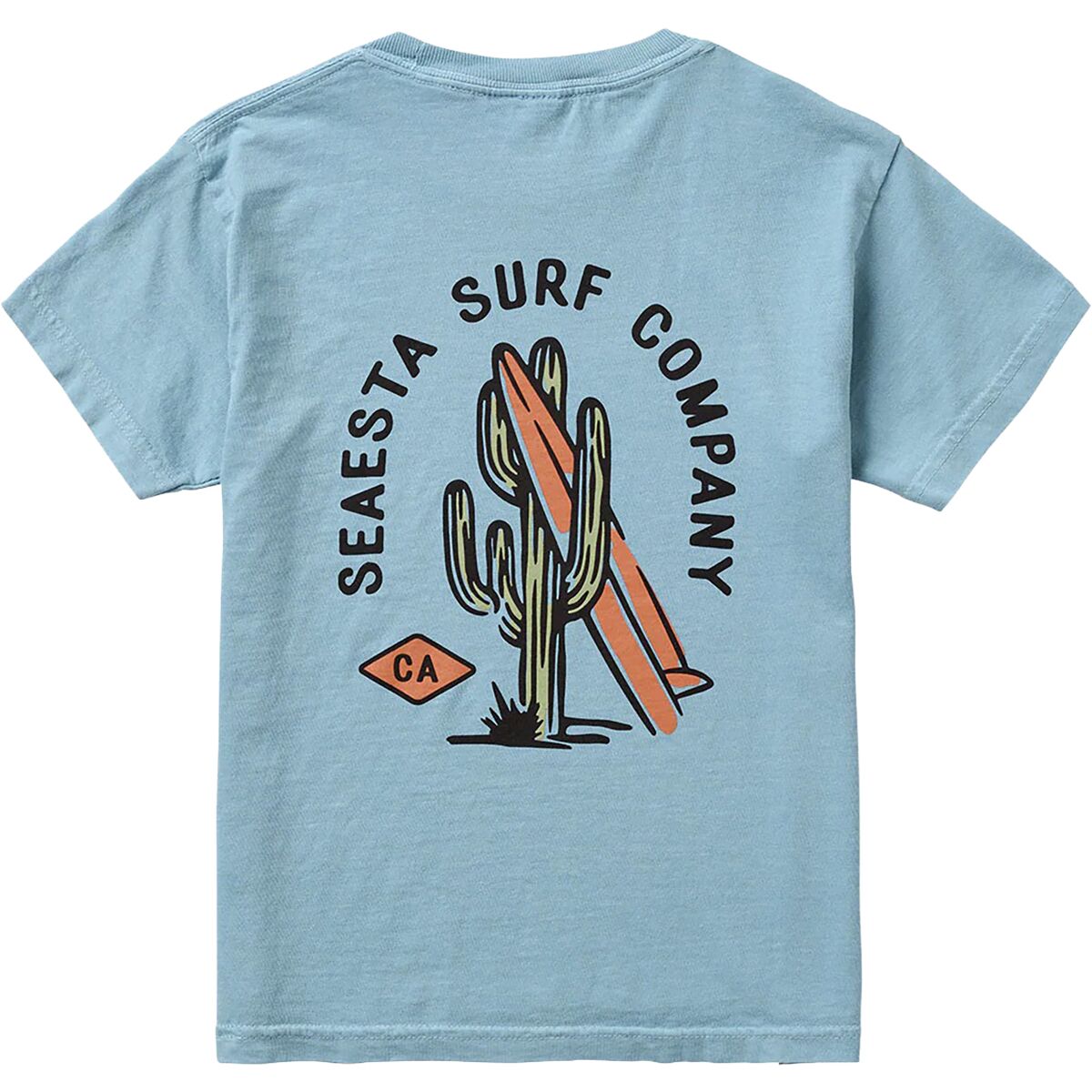 Seaesta Surf Seaesta Surf Boy's Cactus T-Shirt in Sky Blue - Size: XL - $18.82 at SteepandCheap.com