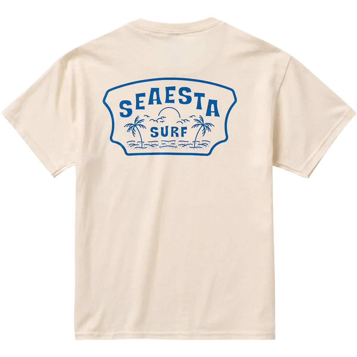 Seaesta Surf Boy's Tropics T-Shirt in White Wash - Size: XS