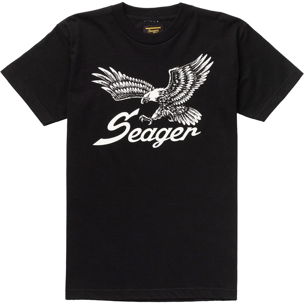 Seager Co. Men's Wingspan T-Shirt in Black - Size: Small