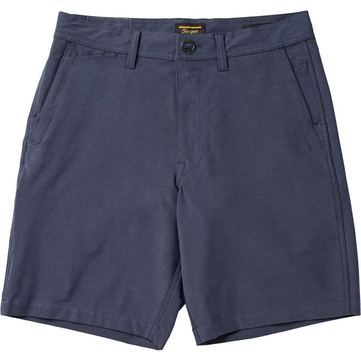 Seager Co. Men's Primo Vista Chino Short in Stella Blue - Size: 33