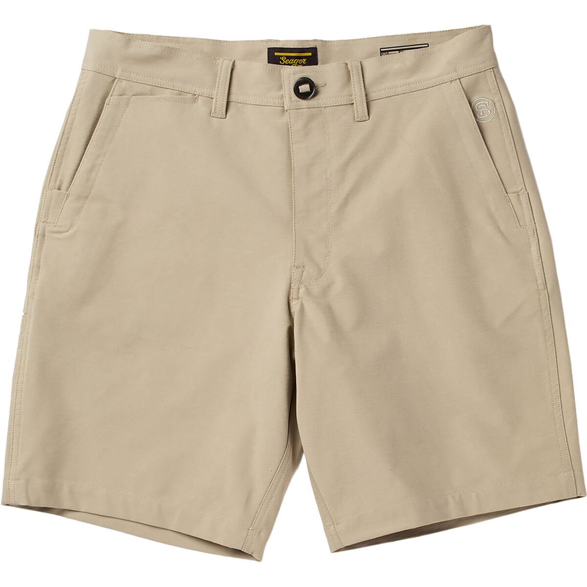 Seager Co. Men's Primo Vista Chino Short in Tidal Foam - Size: 36