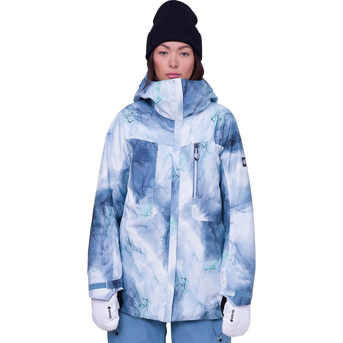 686 Women's Mantra Insulated Jacket in Spearmint Marble - Size: XS