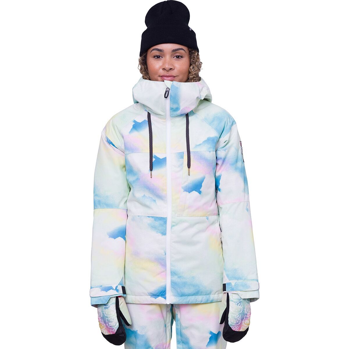 686 Women's Athena Insulated Jacket in Breen Kaleidoscope - Size: Small
