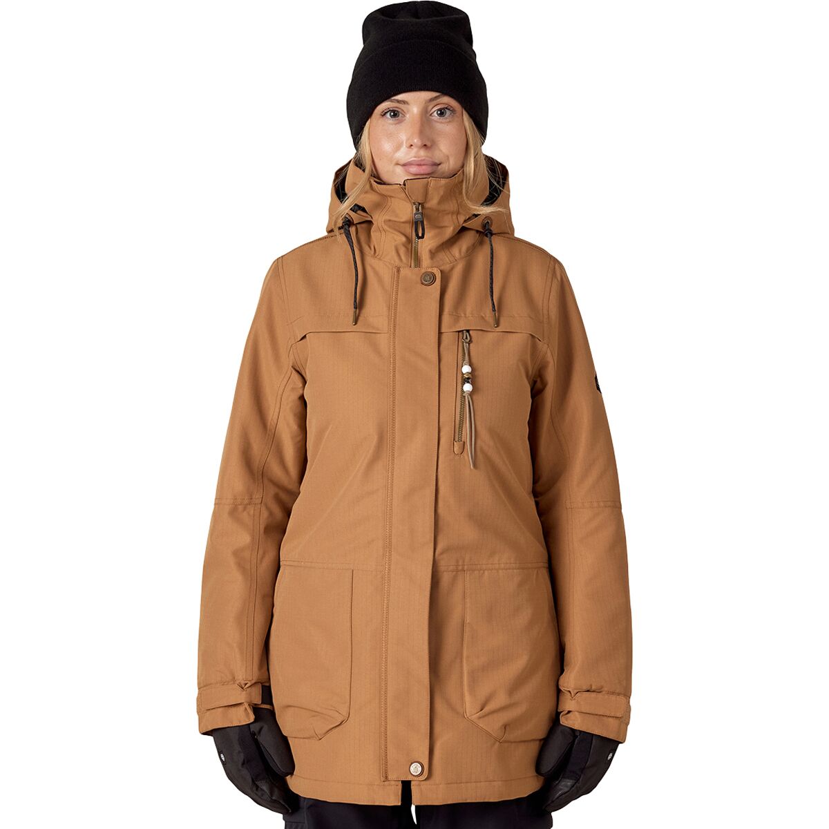 686 686 Women's Spirit Insulated Jacket in Caramel Ripstop - Size: XS - $179.97 at Steep and Cheap