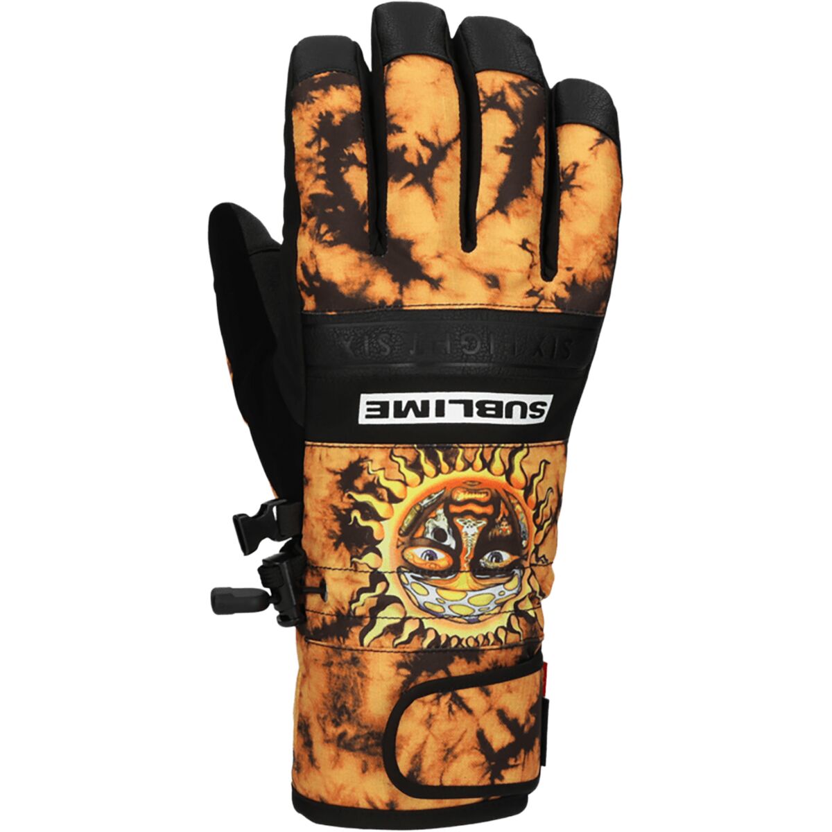 686 Infiloft Recon Glove in Sublime Orange Tie Dye - Size: Large