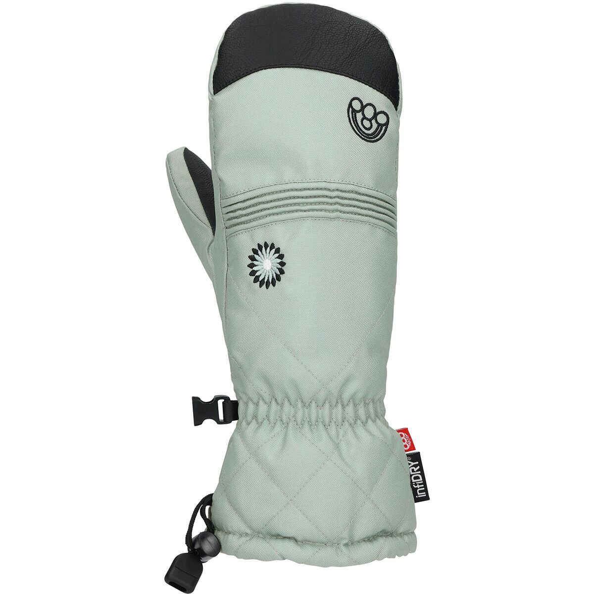 686 Women's Jubilee Mitten in Dusty Marine - Size: Large