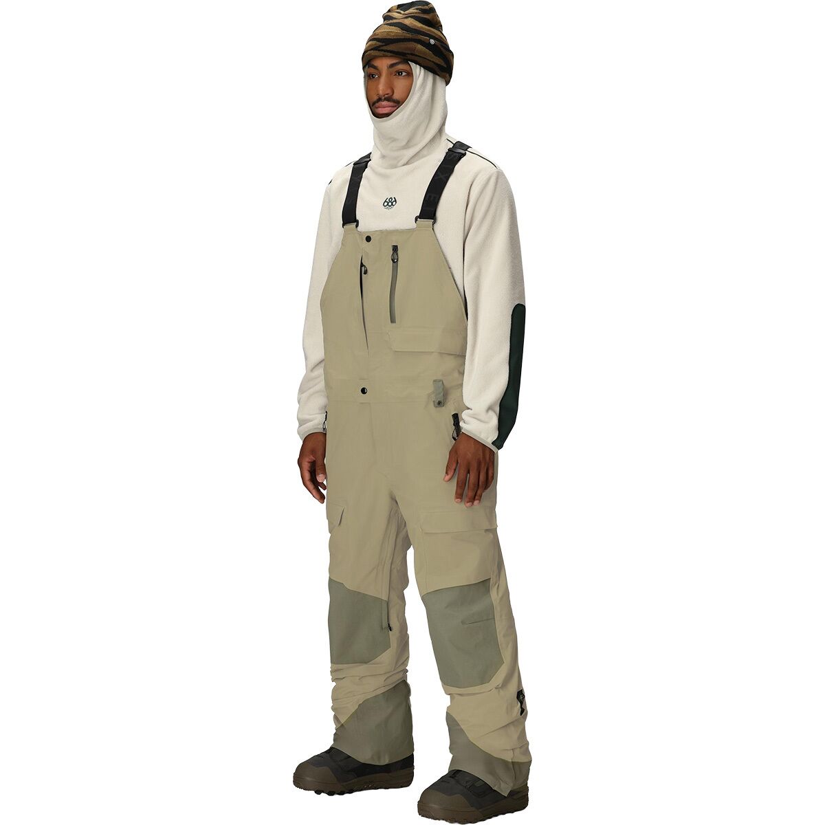 686 Men's GORE-TEX Dispatch Shell Bib in Sage - Size: Small