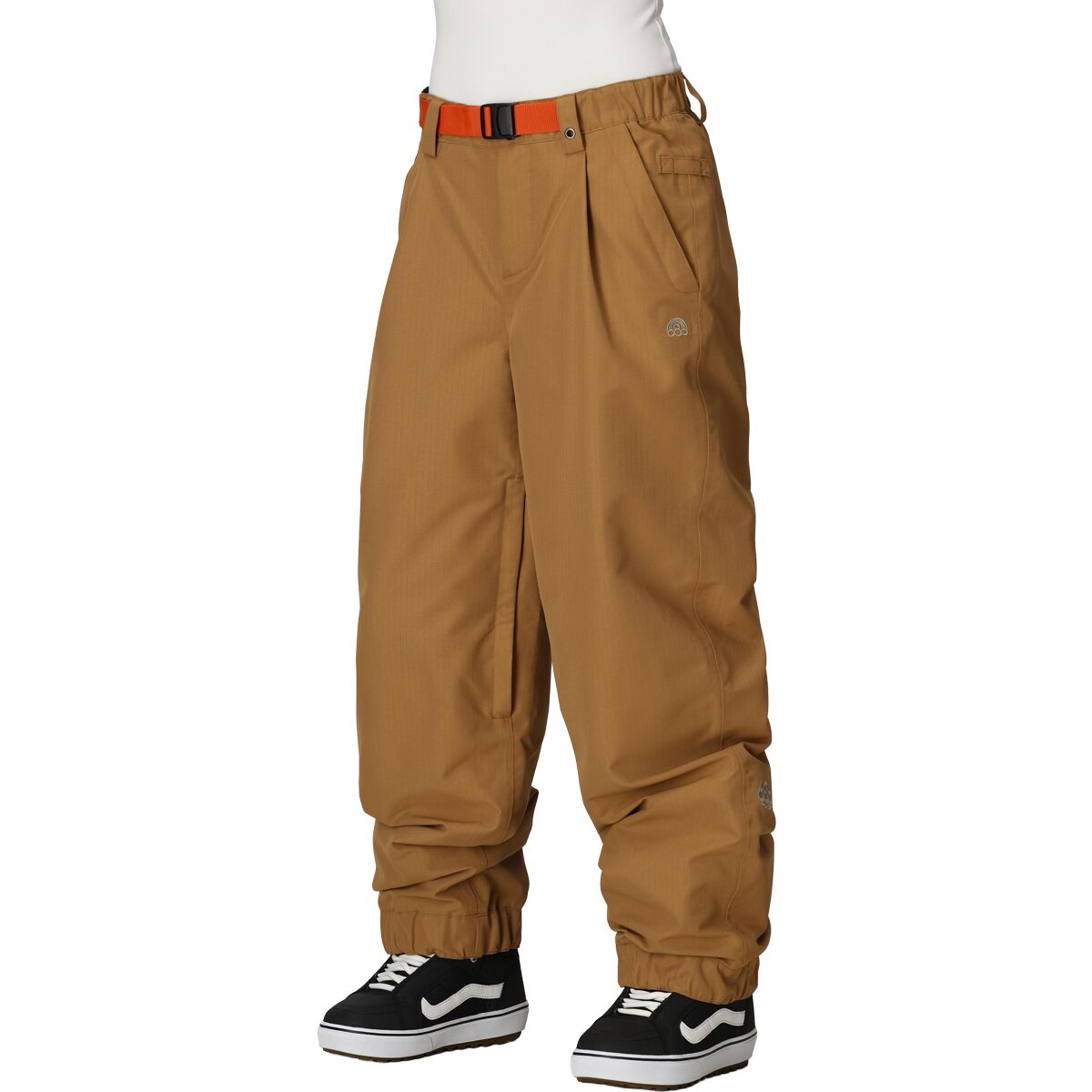 686 Women's Outline Shell Pant in Caramel Ripstop - Size: XL