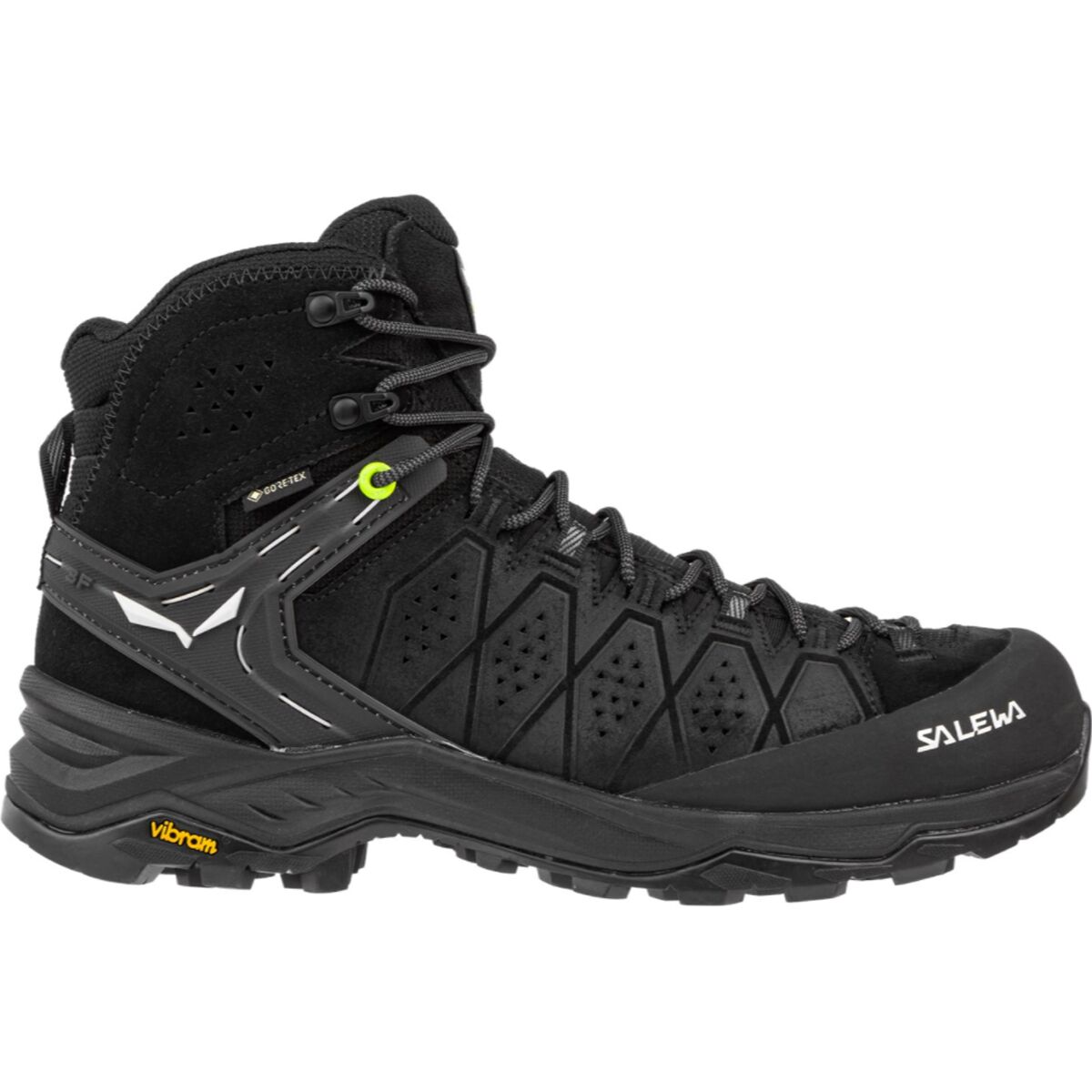 Salewa Men's Alp Trainer 2 Mid GTX Hiking Boot in Black - Size: