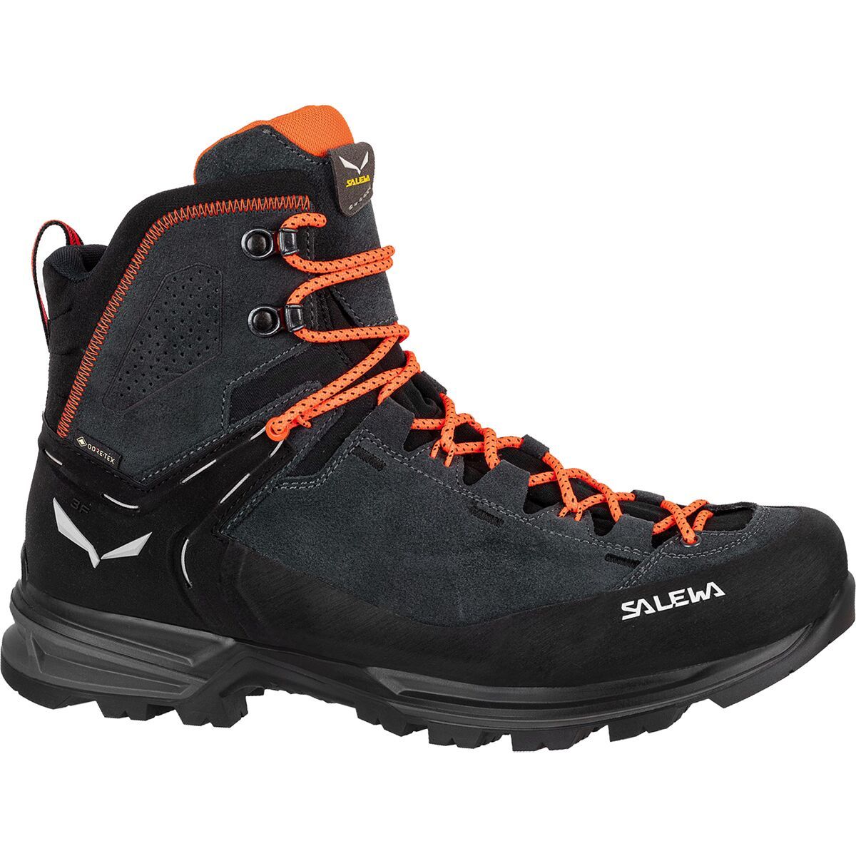 Salewa Men's Mountain Trainer 2 Mid GTX Backpacking Boot in Onyx / Black - Size: