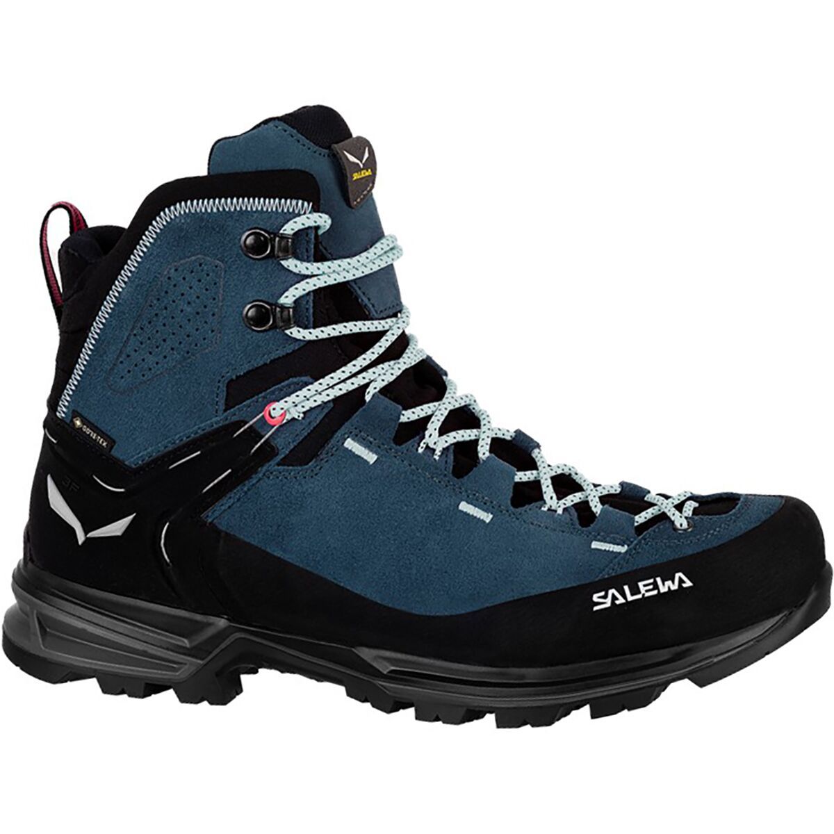 Salewa Women's Mountain Trainer 2 Mid GTX Backpacking Boot in Dark Denim / Black - Size: