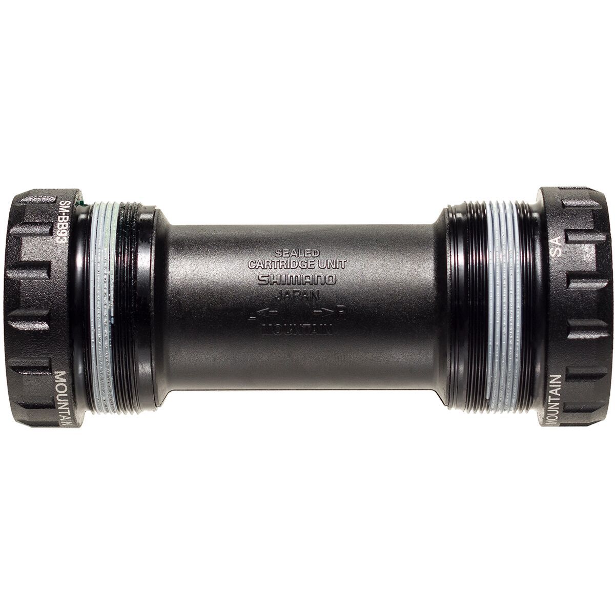 Shimano XTR SM-BB93 Bottom Bracket in Black - Size: English