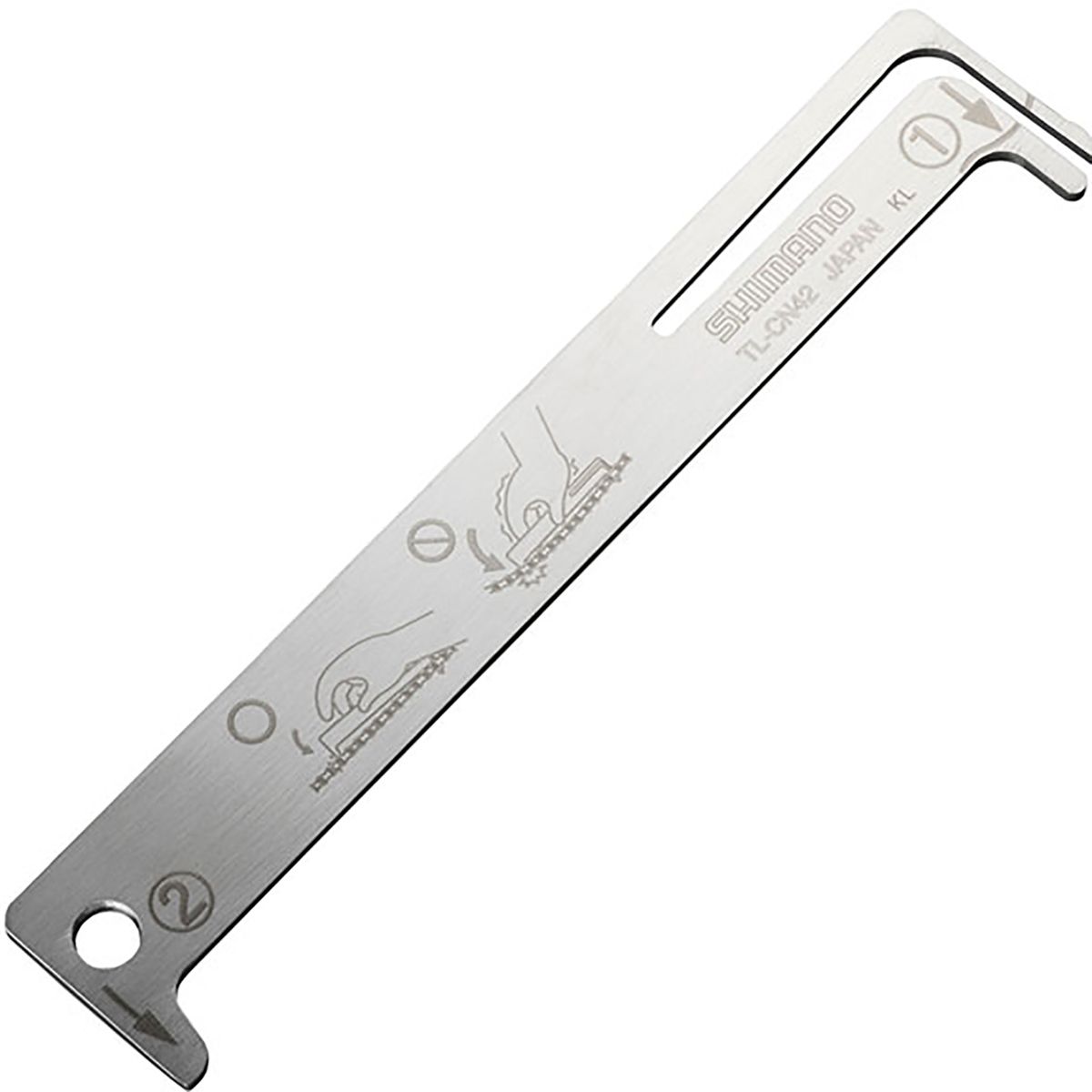 Shimano TL-CN42 Chain Wear Indicator in Silver