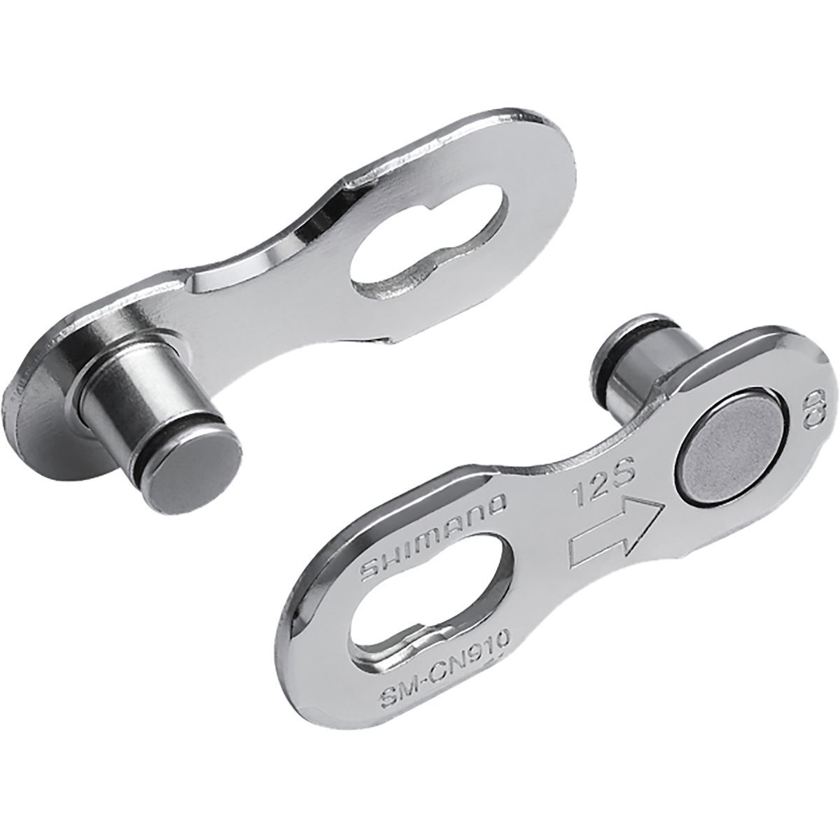 Shimano XTR SM-CN910-12 Quick Link Set in Silver - Size: 12 Speed/2 Pack