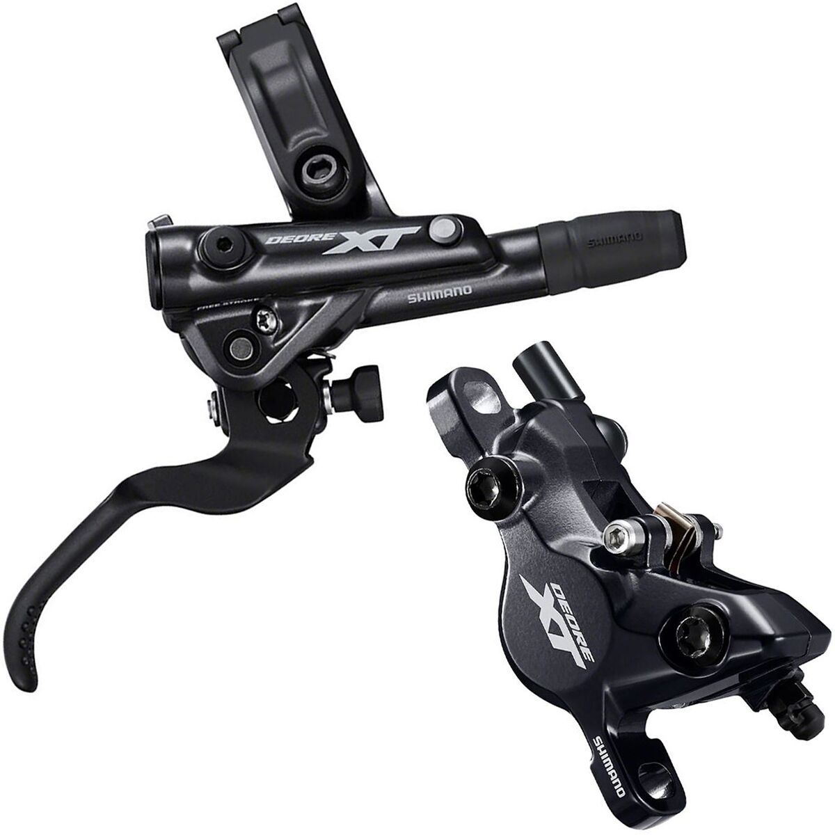 Shimano XT BR-M8100 Disc Brake in Black - Size: Left/Front