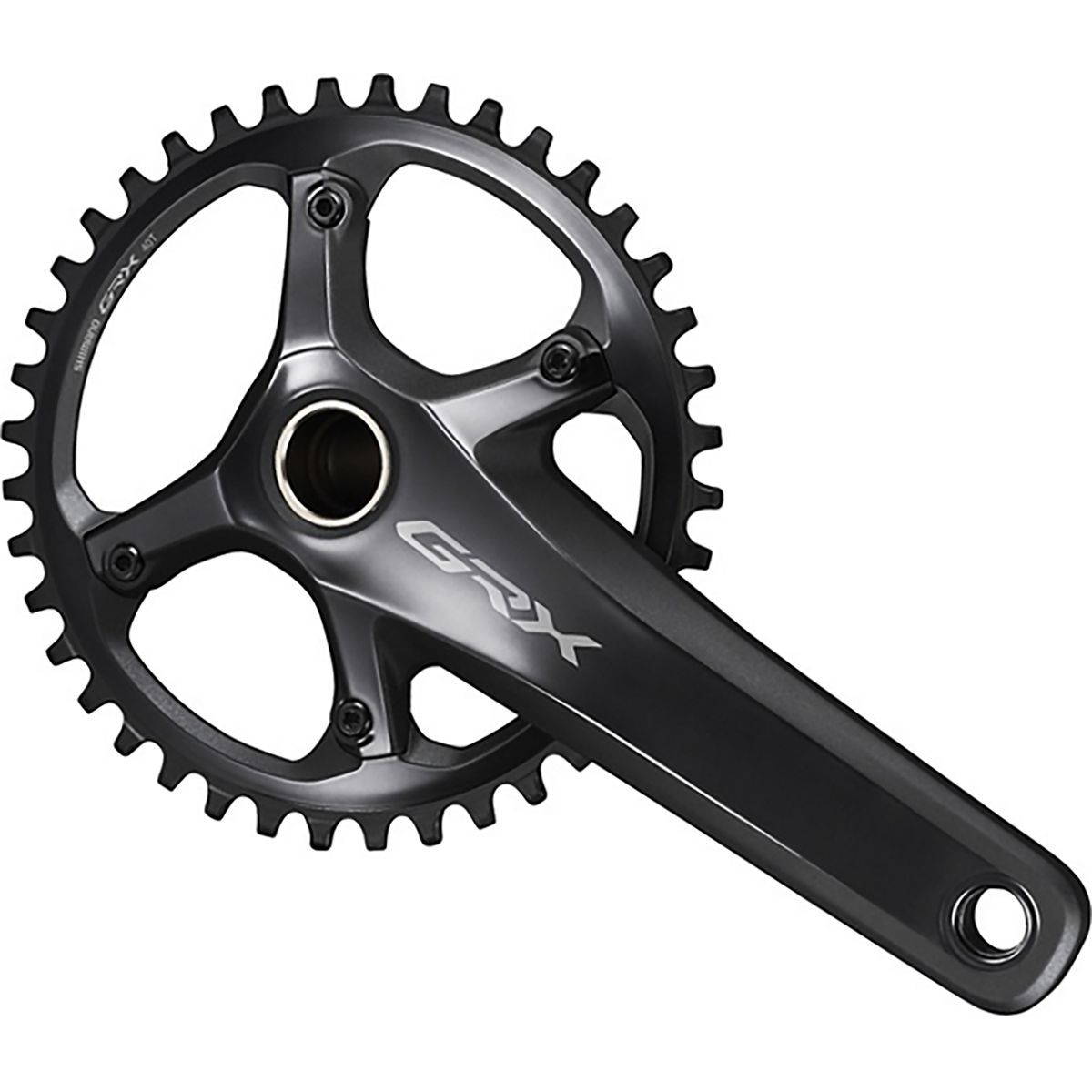 Shimano GRX FC-RX810 1x Crankset in Black - Size: 175mm/42T