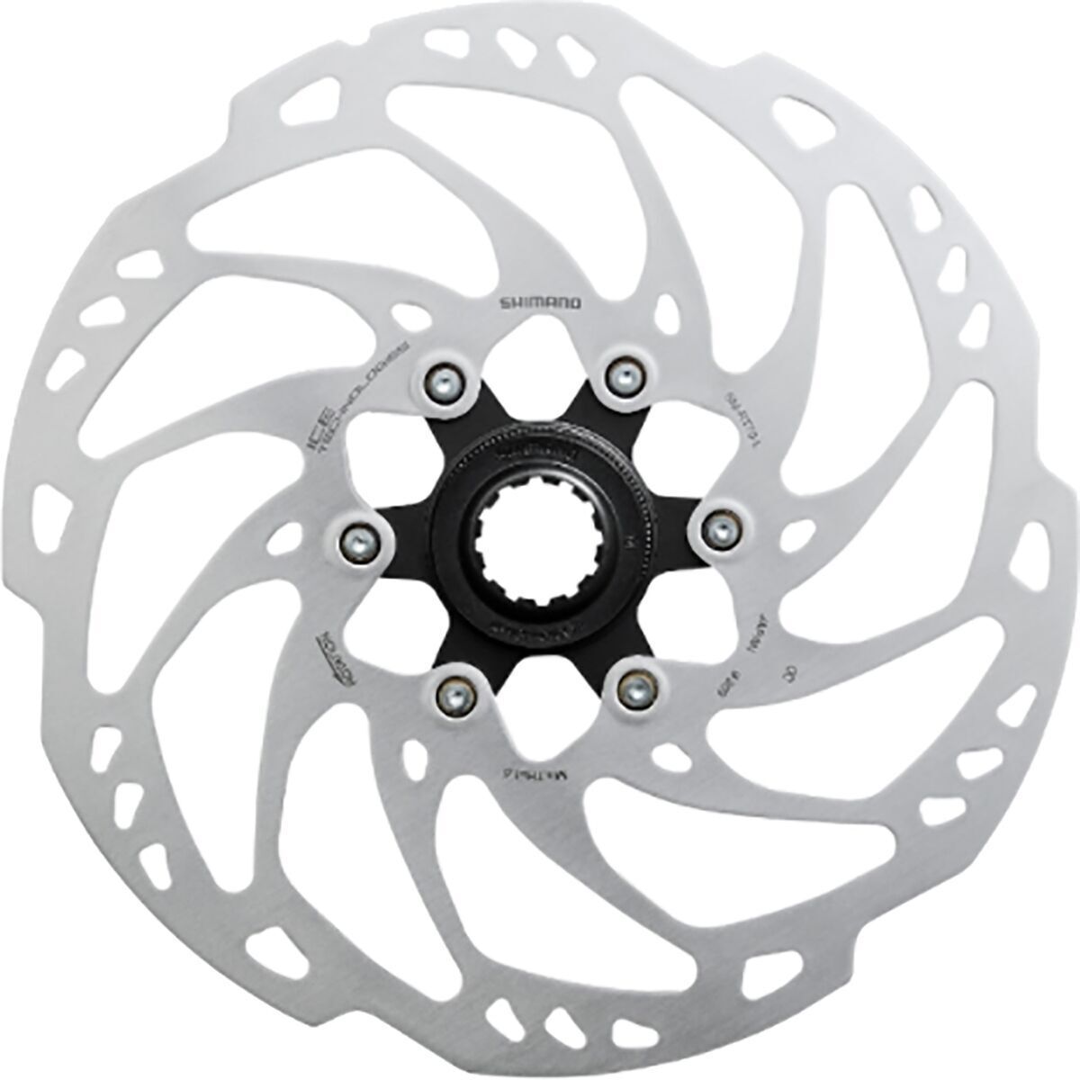 Shimano SLX SM-RT70 Rotor - Centerlock in Black / Silver - Size: 140mm