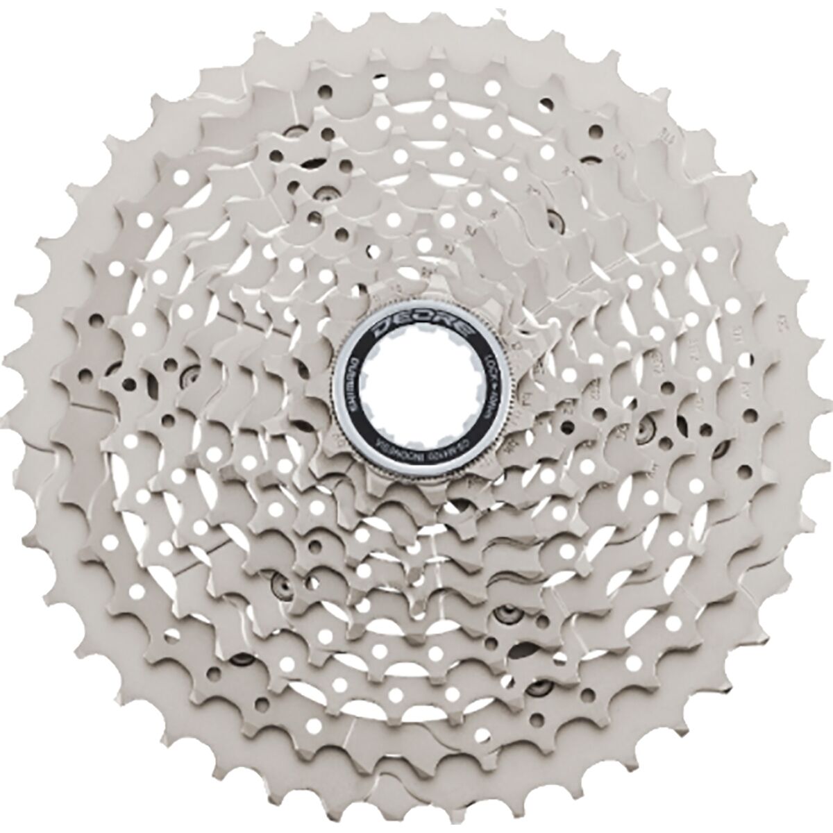 Shimano CS-M4100 Cassette in 10 Speed - Size: 11-42T